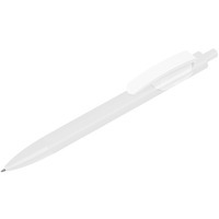 Ручка шариковая белая из пластика TRIS