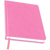 Ежедневник недатированный розовый BLISS, А5, белый блок, без обреза