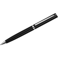 Ручка черная из металла BULLET NEW шариковая, хром