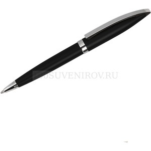 Фото Черная ручка из металла ORIGINAL MATT шариковая, хром