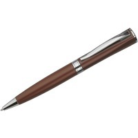 WIZARD CHROME, ручка шариковая, бордовый/хром, металл