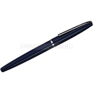 Фото DELICATE, ручка-роллер, темно-синий/хром, металл