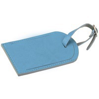Бирка багажная голубая TINTED, 6, 5*, с серым