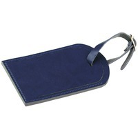 Бирка багажная синяя TINTED, 6, 5*, с серым