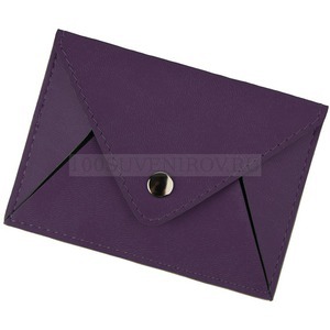 Фото Фиолетовый холдер для карт SINCERITY, 7*, с серым