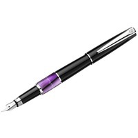 Ручка перьевая «Libra», черный/фиолетовый/серебристый
