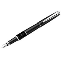 Ручка перьевая «Libra», черный/серебристый