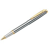 Ручка-роллер «Gamme Classic», серебряный/золотистый