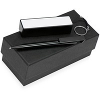 Набор подарочный пластиковый KEPLER с ручкой-подставкой и зарядным устройством