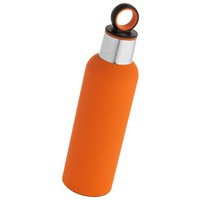 Термобутылка оранжевая из пластика SHERP