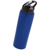 Бутылка спортивная синяя из металла MOIST