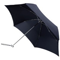 Картинка Складной зонт Alu Drop S, 3 сложения, механический, синий