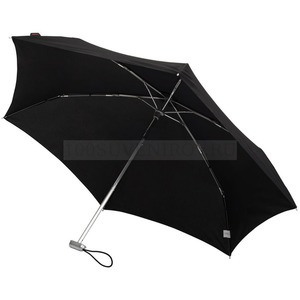 Фото Складной зонт Alu Drop S, 3 сложения, механический, черный «Samsonite»