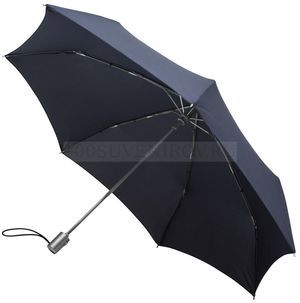 Фото Складной зонт Alu Drop S, 3 сложения, 7 спиц, автомат, синий «Samsonite»