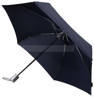 Фото Складной зонт Alu Drop S, 4 сложения, автомат, синий «Samsonite»
