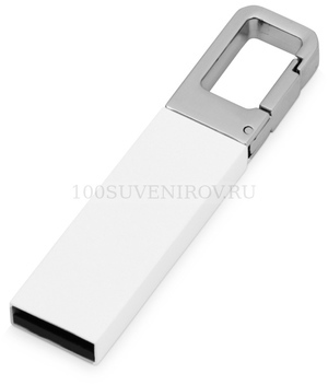 Фото Металлический USB-флешка на 16 Гб Hook с карабином