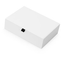 Коробка подарочная White M 23х16,05х6,03 см