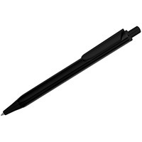 Ручка трехгранная черная из пластика RIDDLE
