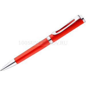 Фото Шариковая ручка красная из металла PHASE