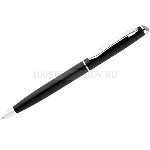 Фото Шариковая ручка черная из металла PHRASE