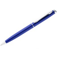 Ручка шариковая синяя из металла PHRASE