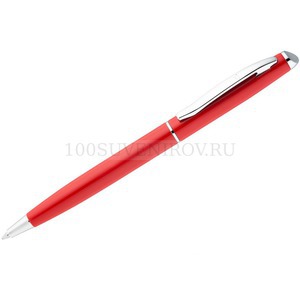 Фото Шариковая ручка красная из металла PHRASE