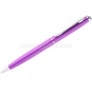 Фото Шариковая ручка фиолетовая из металла PHRASE