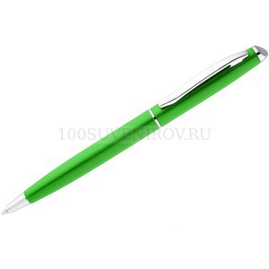 Фото Шариковая ручка зеленая из металла PHRASE