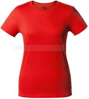 Фото Женская футболка красная T-BOLKA LADY, S v2