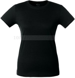 Фото Женская футболка черная T-BOLKA LADY, S v2