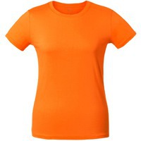 Футболка женская T-bolka Lady, оранжевая S v2