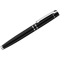 Ручка металлическая роллер Vip, черный
