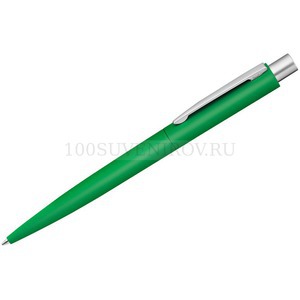 Фото Ручка шариковая металлическая Lumos soft-touch «UMA» (зеленый)