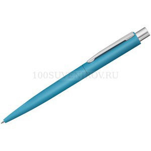 Фото Ручка шариковая металлическая Lumos soft-touch «UMA» (голубой)