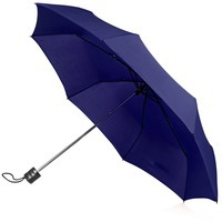 Зонт складной темно-синий из стали COLUMBUS