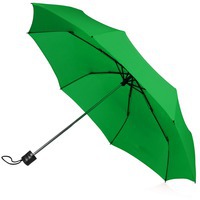 Зонт складной зеленый из полиэстера COLUMBUS