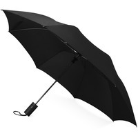 Зонт складной черный из стали TULSA