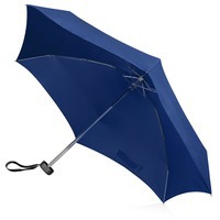 Зонт складной синий из металла FRISCO
