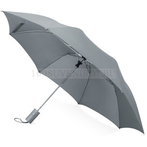 Фото Складной зонт серый из пластика TULSA