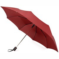 Зонт складной бордовый из пластика IRVINE