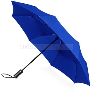 Фото Складной зонт темно-синий из стали ONTARIO