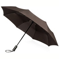 Зонт складной коричневый из стали ONTARIO