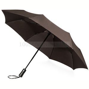 Фото Складной зонт коричневый из стали ONTARIO