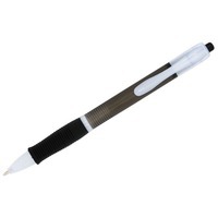 Ручка пластиковая шариковая Trim, черный/белый