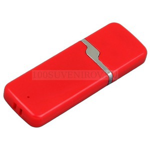 Фото USB-флешка на 32 Гб с оригинальным колпачком (красный)