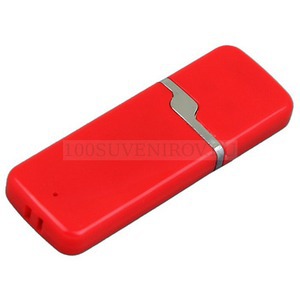 Фото USB-флешка на 64 Гб с оригинальным колпачком (красный)
