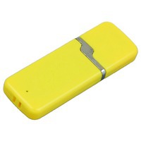 USB-флешка на 64 Гб с оригинальным колпачком, желтый