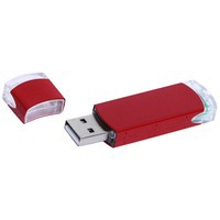 USB-флешка на 16 Гб классической формы, красный