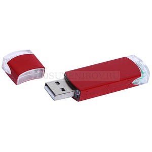 Фото USB-флешка на 16 Гб классической формы (красный)