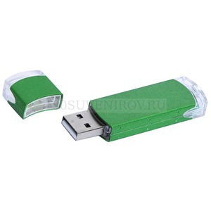 Фото USB-флешка на 32 Гб классической формы (зеленый)
